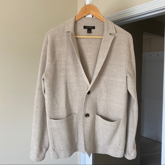 Like New Banana Republic Men’s Sweater Blazer - Picture 1 of 8